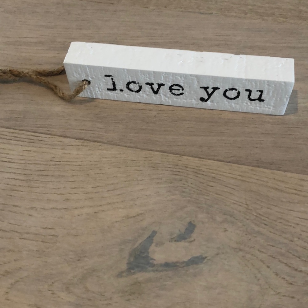 Love you sign